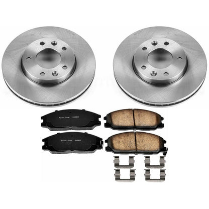 PowerStop 04-05 Kia Sedona Front Autospecialty Brake Kit (KOE6108)