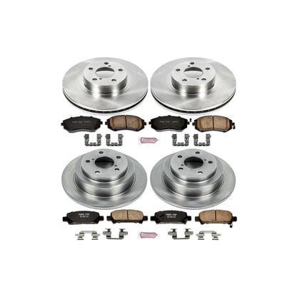 PowerStop 02-03 Subaru Impreza Front & Rear Autospecialty Brake Kit (KOE6109)