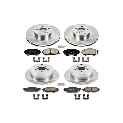 PowerStop 12-16 Subaru Impreza Front & Rear Autospecialty Brake Kit (KOE6113)