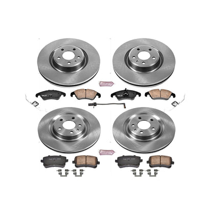 PowerStop 13-16 Audi Q5 Front & Rear Autospecialty Brake Kit (KOE6143)