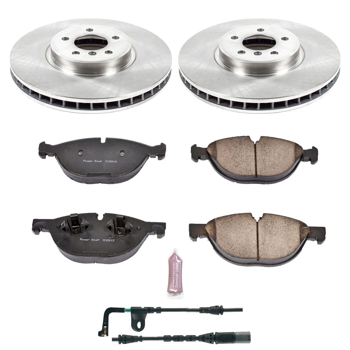 PowerStop 08-09 BMW X6 Front Autospecialty Brake Kit (KOE6144)