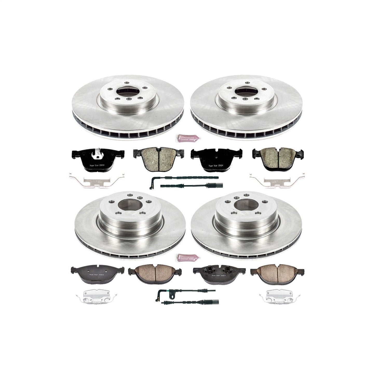 PowerStop 08-09 BMW X6 Front and Rear Autospecialty Brake Kit (KOE6145)