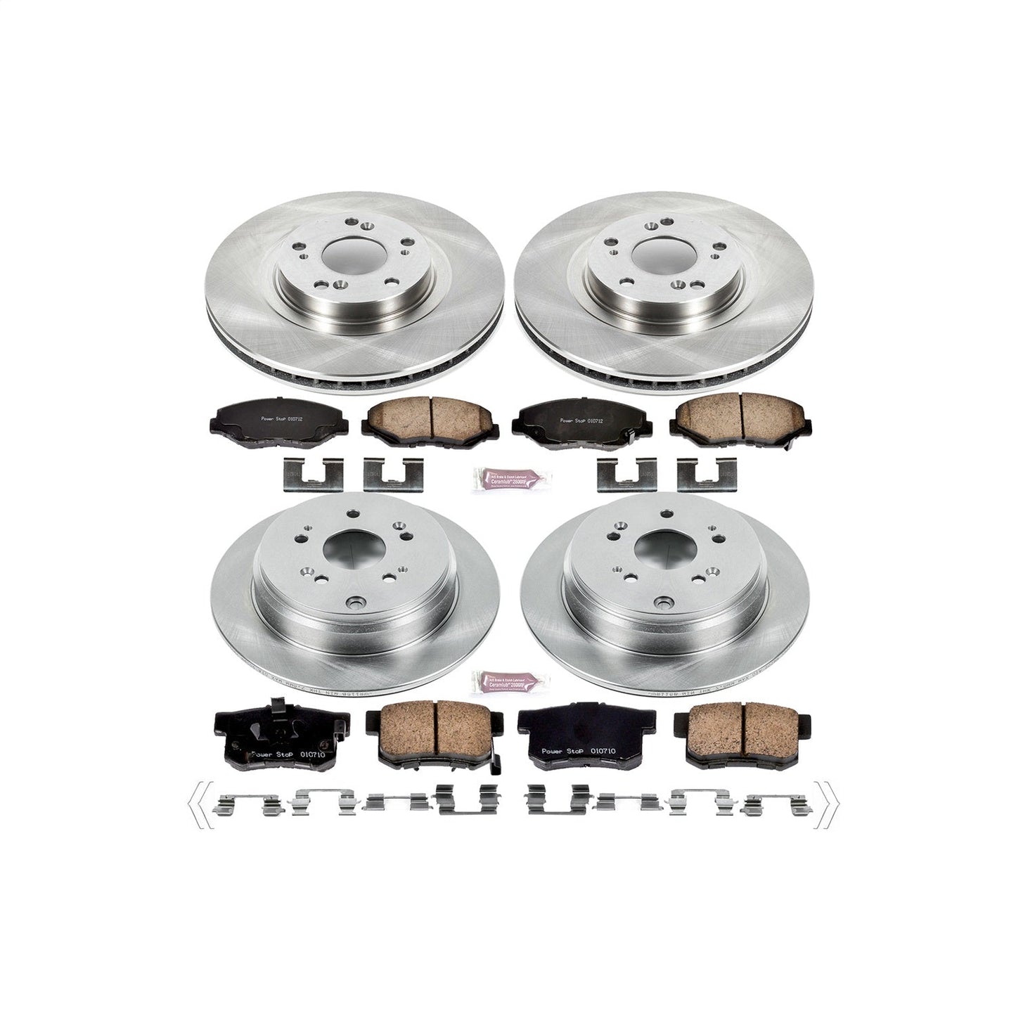 PowerStop 05-06 Honda CR-V Front & Rear Autospecialty Brake Kit (KOE6173)