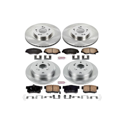 PowerStop 05-06 Honda CR-V Front & Rear Autospecialty Brake Kit (KOE6173)