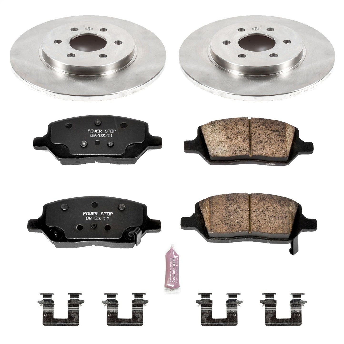 PowerStop 2006 Buick Terraza Rear Autospecialty Brake Kit (KOE6174)