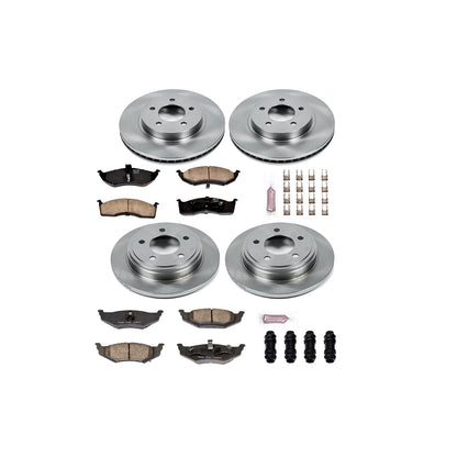 PowerStop 98-04 Chrysler Concorde Front & Rear Autospecialty Brake Kit (KOE6177)