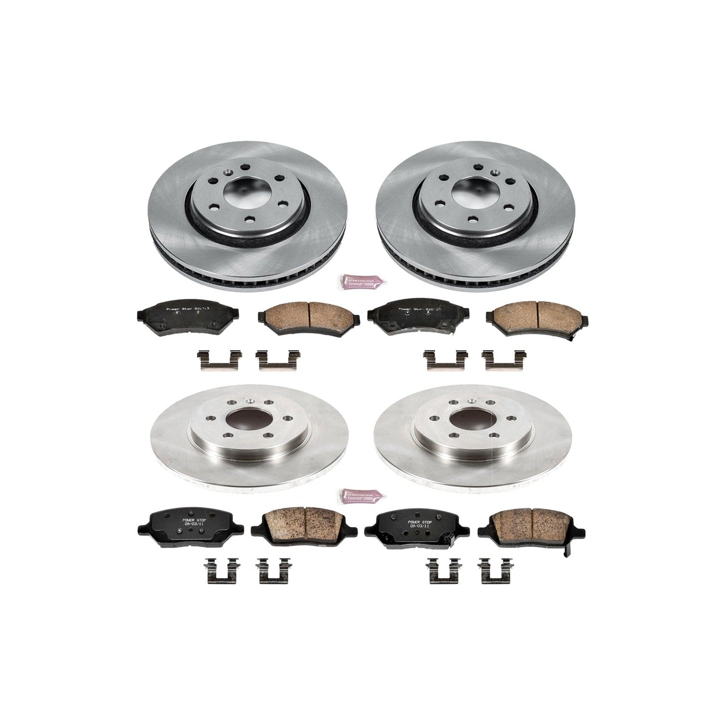 PowerStop 2006 Buick Terraza Front & Rear Autospecialty Brake Kit (KOE6185)