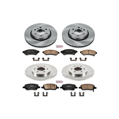 PowerStop 2006 Buick Terraza Front & Rear Autospecialty Brake Kit (KOE6185)