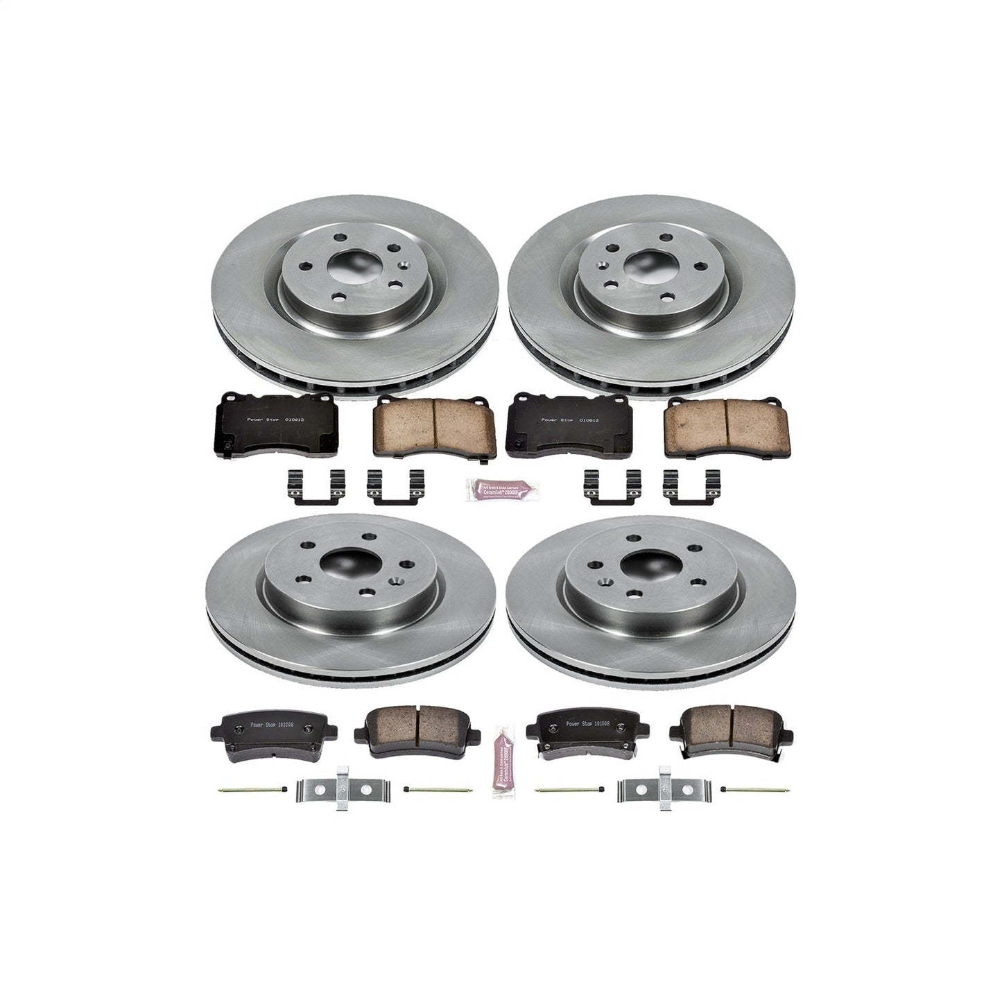 PowerStop 12-13 Buick Regal Front & Rear Autospecialty Brake Kit (KOE6188)