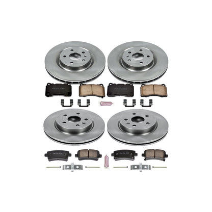 PowerStop 12-13 Buick Regal Front & Rear Autospecialty Brake Kit (KOE6188)