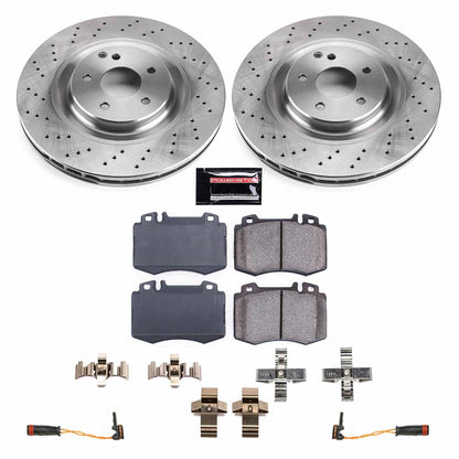 PowerStop 02-04 Mercedes-Benz C32 AMG Front Autospecialty Brake Kit (KOE6205)