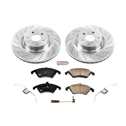 PowerStop 12-15 Mercedes-Benz C250 Front Autospecialty Brake Kit (KOE6207)