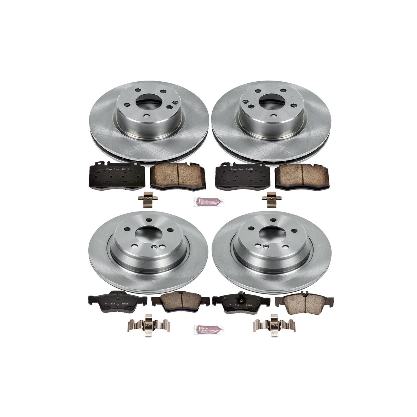 PowerStop 03-06 Mercedes-Benz CL500 Front & Rear Autospecialty Brake Kit (KOE6229)