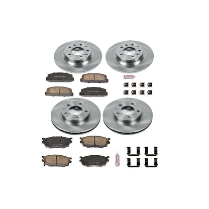 PowerStop 2003 Mazda Protege Front & Rear Autospecialty Brake Kit (KOE6243)