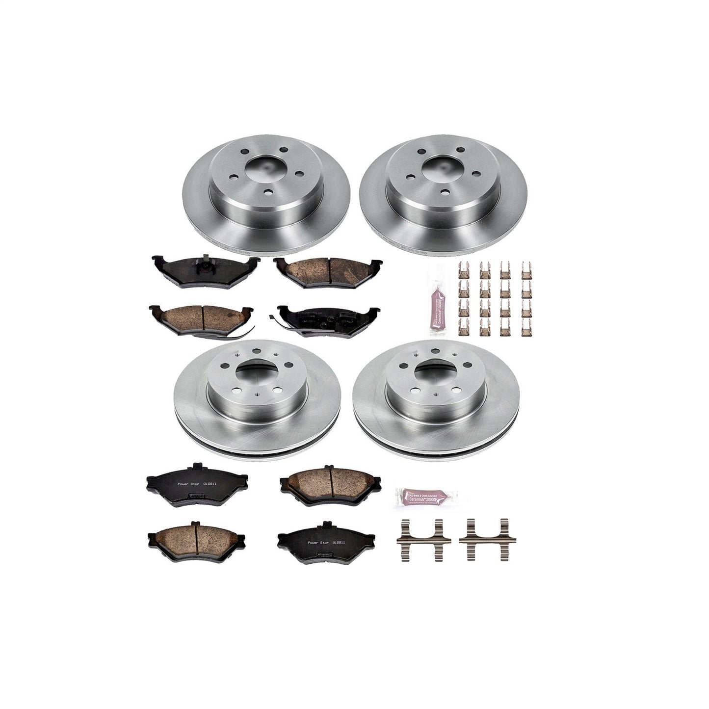 PowerStop 1995 Ford Crown Victoria Front & Rear Autospecialty Brake Kit (KOE6256)