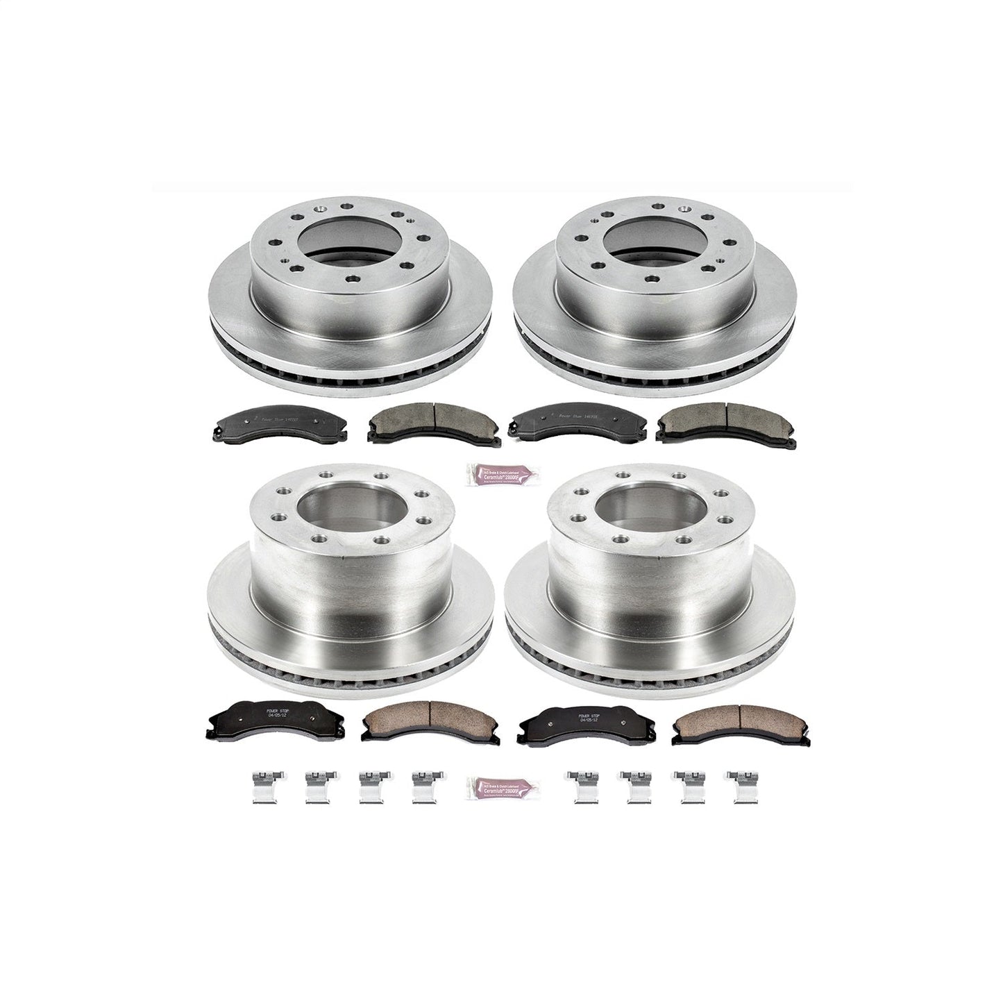 PowerStop 12-19 GMC Sierra 3500 HD Front & Rear Autospecialty Brake Kit (KOE6260)