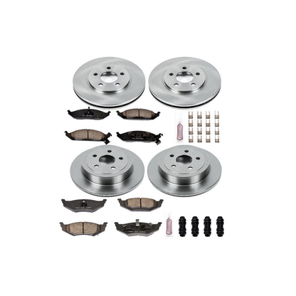 PowerStop 95-00 Chrysler Cirrus Front & Rear Autospecialty Brake Kit (KOE6264)