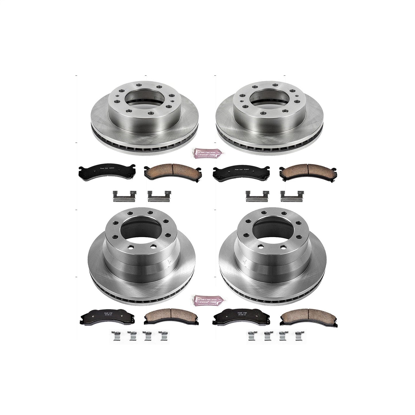 PowerStop 09-20 Chevrolet Express 3500 Front & Rear Autospecialty Brake Kit (KOE6274)
