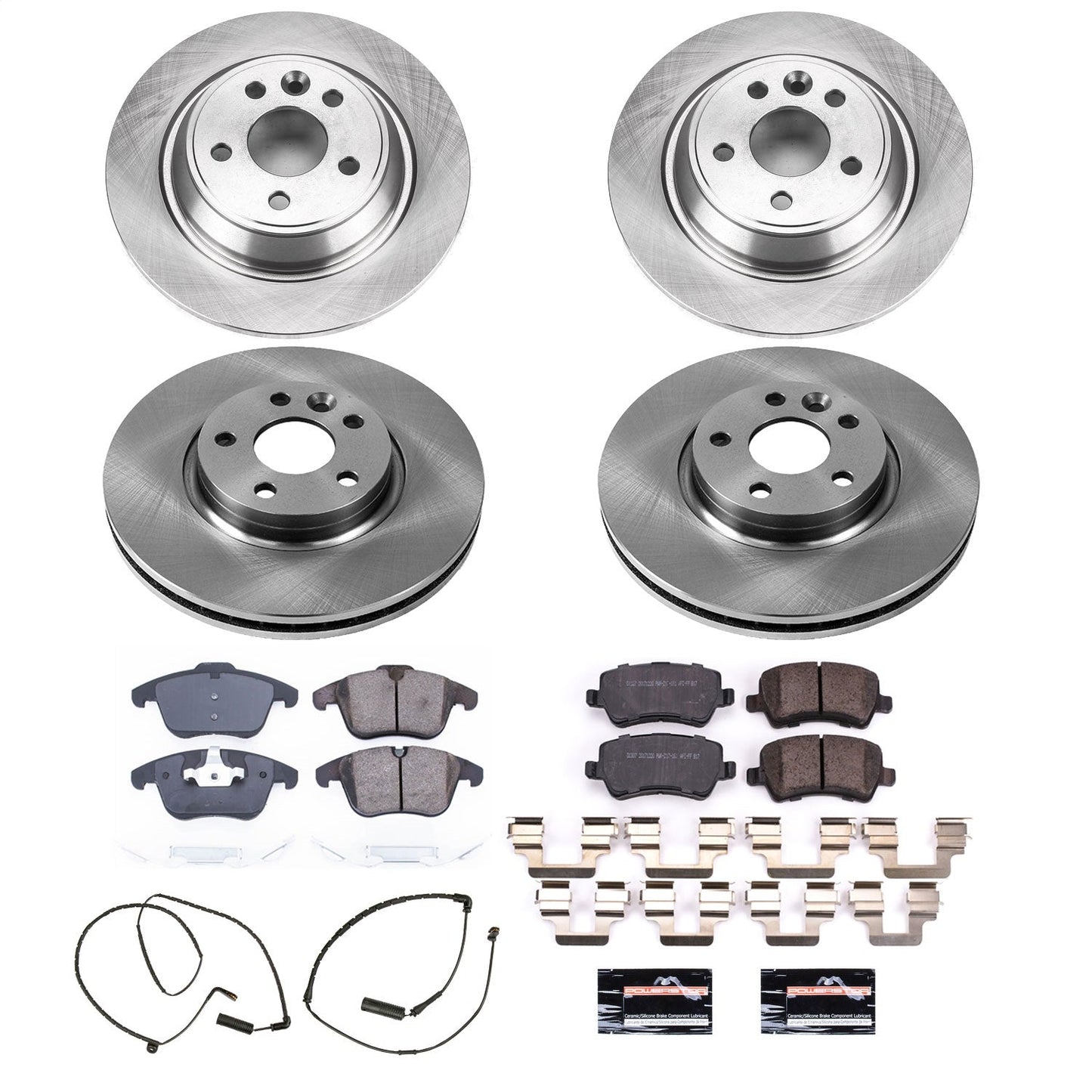 PowerStop 12-15 Land Rover Range Rover Evoque Front & Rear Autospecialty Brake Kit (KOE6276)