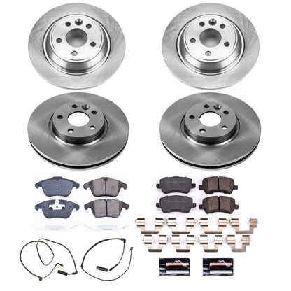 PowerStop 12-15 Land Rover Range Rover Evoque Front & Rear Autospecialty Brake Kit (KOE6276)