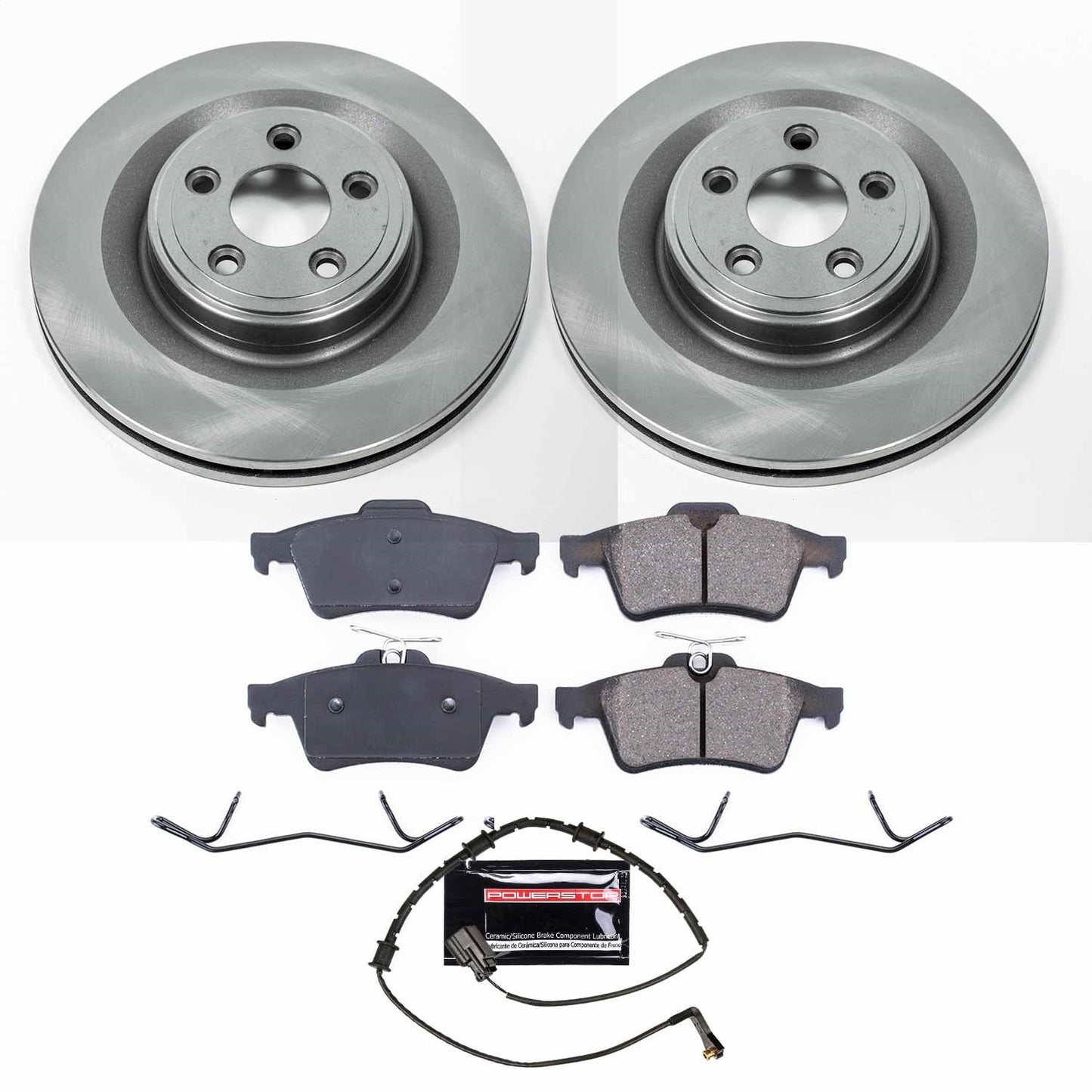 PowerStop 10-15 Jaguar XF Rear Autospecialty Brake Kit (KOE6279)