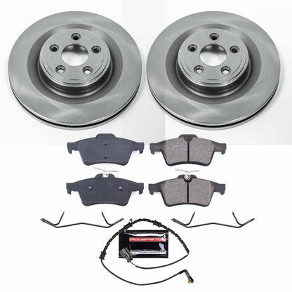 PowerStop 10-15 Jaguar XF Rear Autospecialty Brake Kit (KOE6279)
