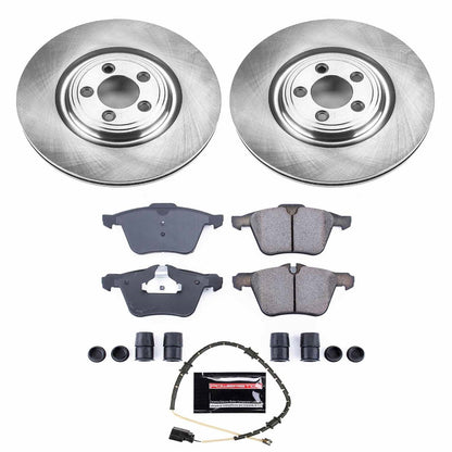 PowerStop 10-15 Jaguar XF Front Autospecialty Brake Kit (KOE6282)
