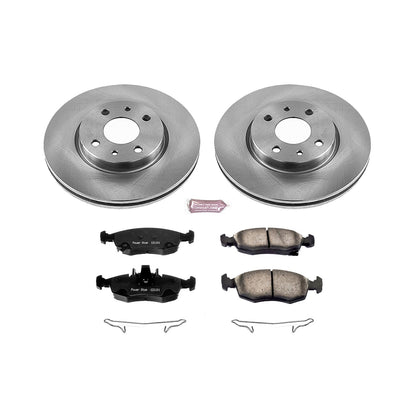 PowerStop 12-18 Fiat 500 Front Autospecialty Brake Kit (KOE6290)
