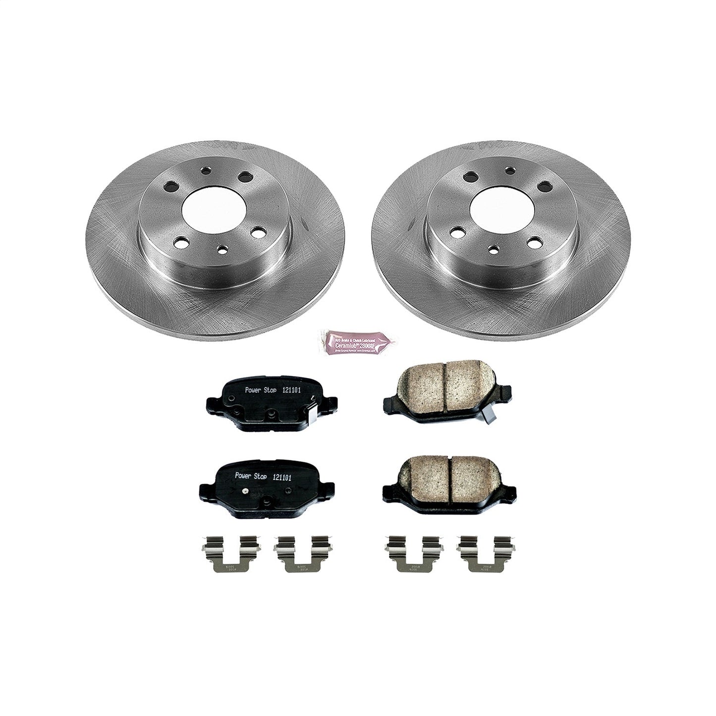PowerStop 12-18 Fiat 500 Rear Autospecialty Brake Kit (KOE6292)