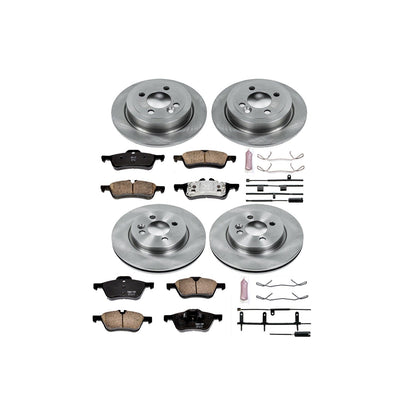PowerStop 07-08 Mini Cooper Front & Rear Autospecialty Brake Kit (KOE6296)