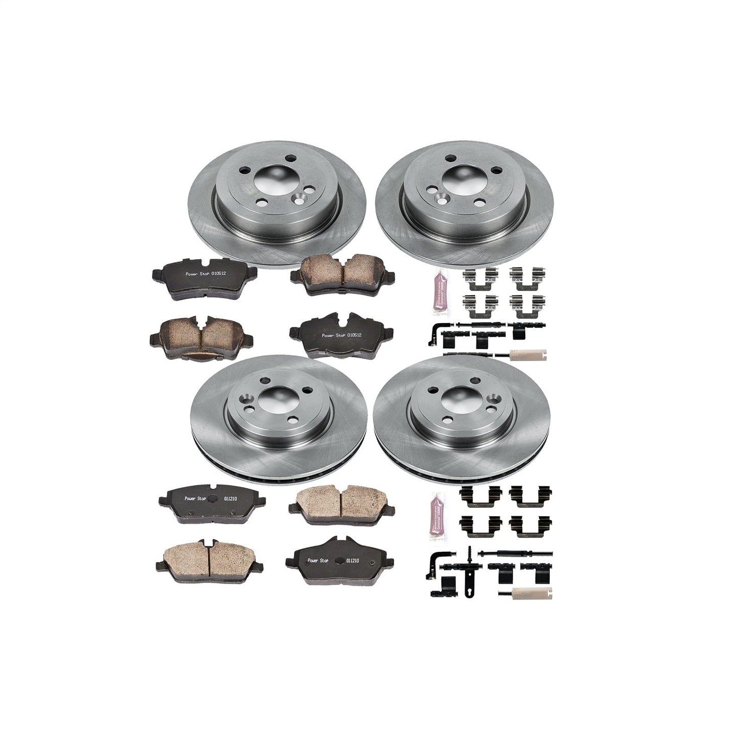 PowerStop 07-10 Mini Cooper Front & Rear Autospecialty Brake Kit (KOE6298)