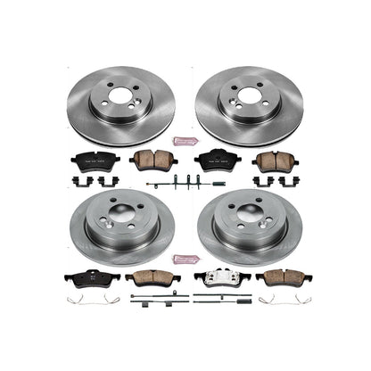 PowerStop 07-08 Mini Cooper Front & Rear Autospecialty Brake Kit (KOE6299)