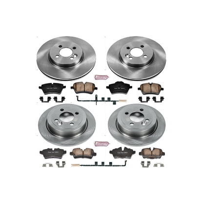PowerStop 07-10 Mini Cooper Front & Rear Autospecialty Brake Kit (KOE6301)