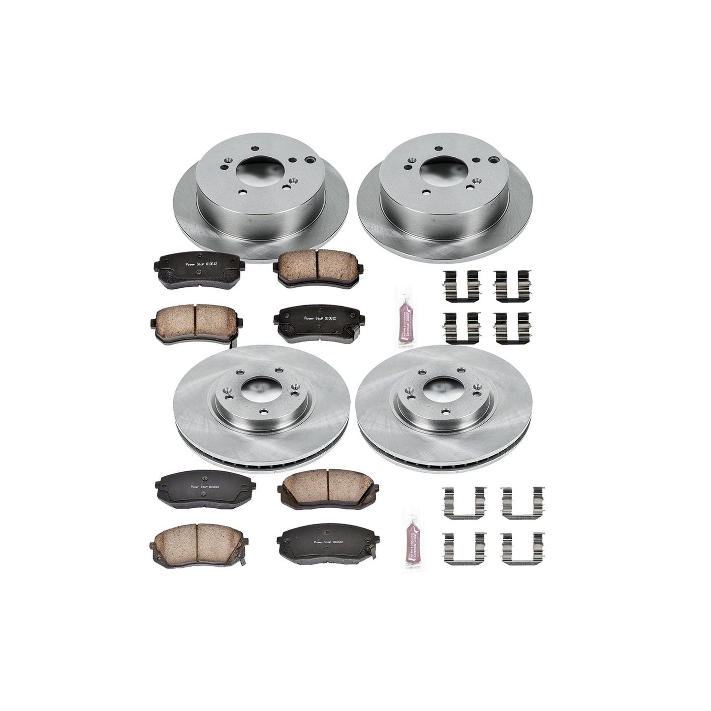 PowerStop 10-15 Hyundai Tucson Front & Rear Autospecialty Brake Kit (KOE6307)