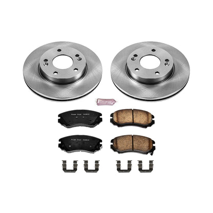 PowerStop 10-11 Kia Soul Front Autospecialty Brake Kit (KOE6309)