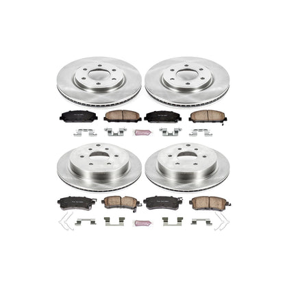 PowerStop 11-13 Infiniti QX56 Front & Rear Autospecialty Brake Kit (KOE6322)