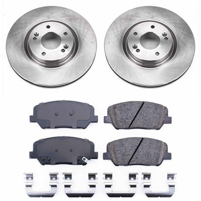 PowerStop 11-15 Kia Optima Front Autospecialty Brake Kit (KOE6324)
