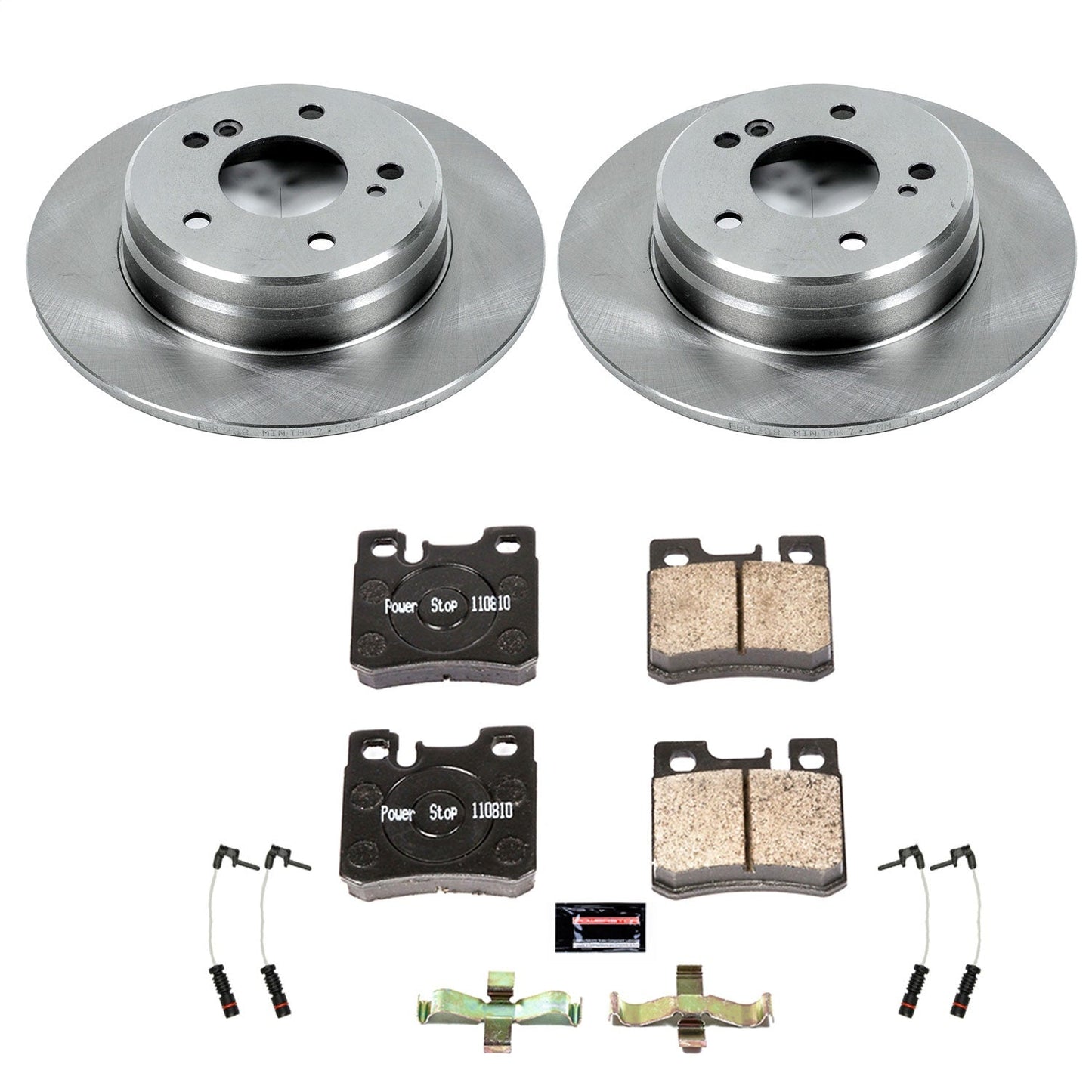 PowerStop 90-93 Mercedes-Benz 300CE Rear Autospecialty Brake Kit (KOE6333)
