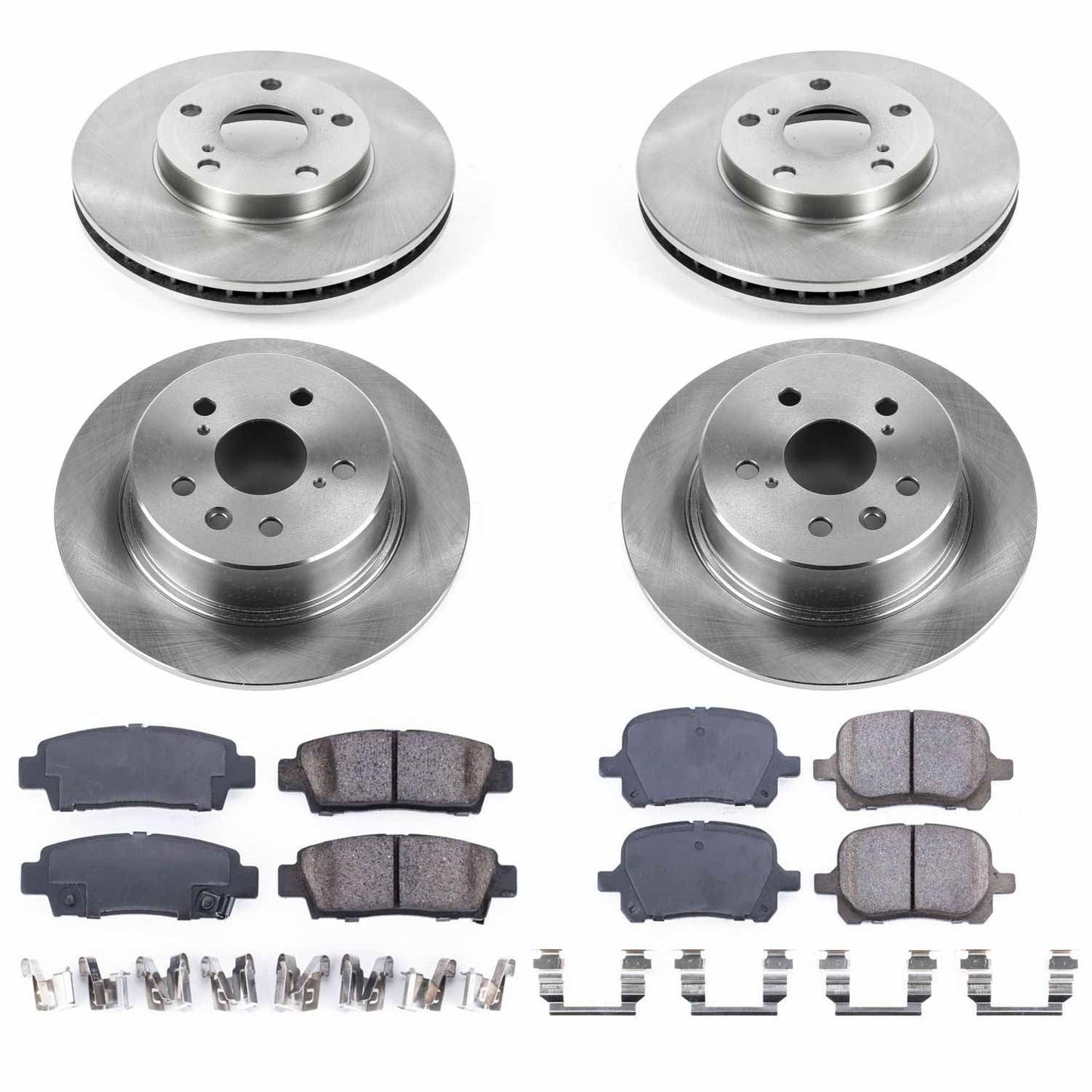 PowerStop 98-99 Toyota Avalon Front & Rear Autospecialty Brake Kit (KOE6345)