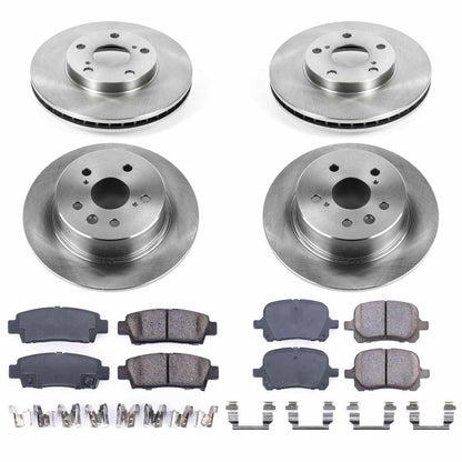 PowerStop 98-99 Toyota Avalon Front & Rear Autospecialty Brake Kit (KOE6345)