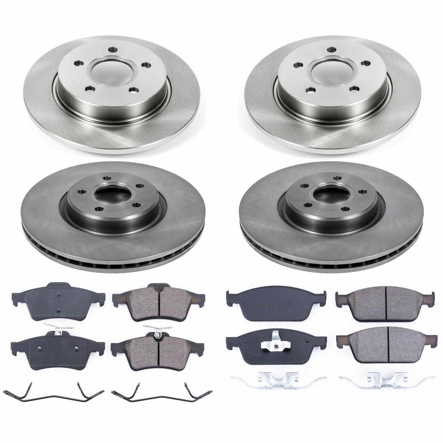 PowerStop 13-14 Ford Focus Front & Rear Autospecialty Brake Kit (KOE6350)