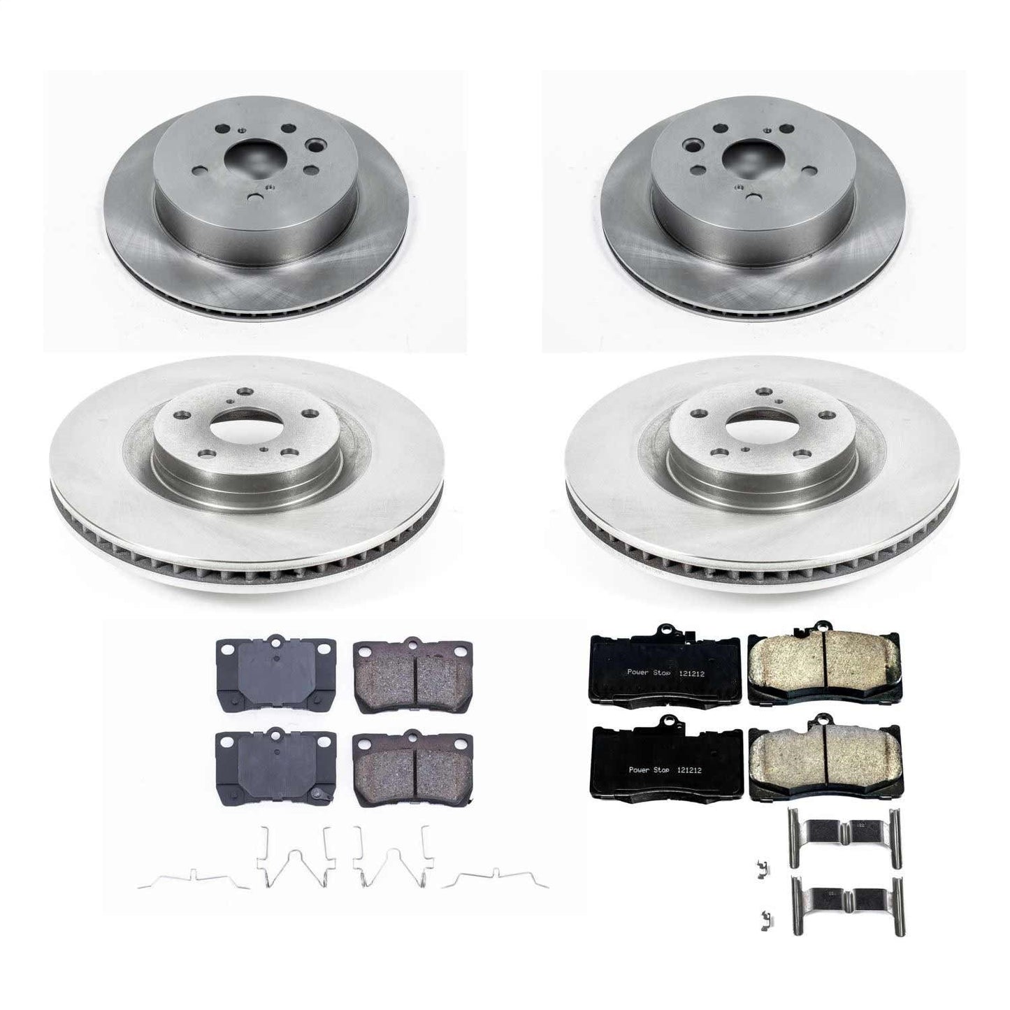 PowerStop 2013 Lexus IS350 Front & Rear Autospecialty Brake Kit (KOE6356)