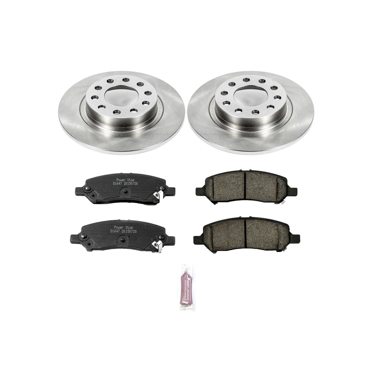 PowerStop 13-16 Dodge Dart Rear Autospecialty Brake Kit (KOE6371)