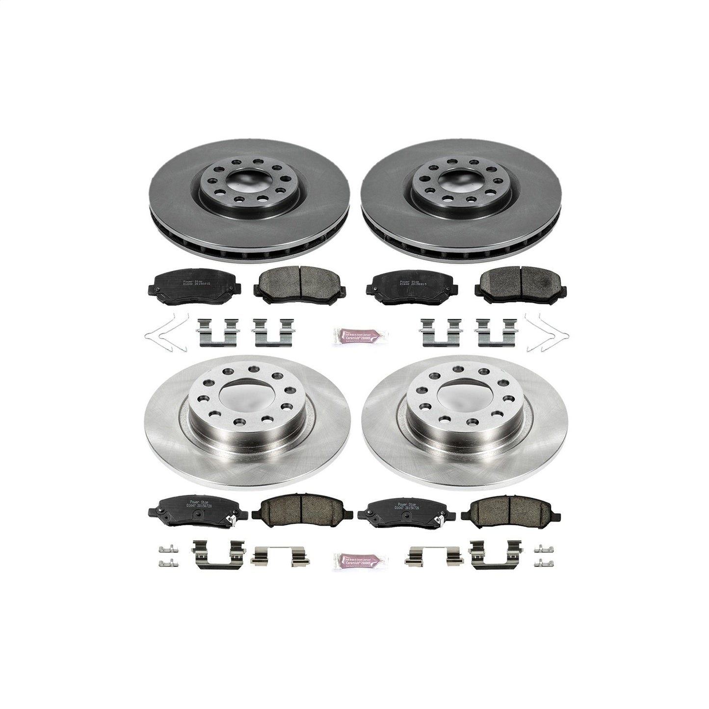 PowerStop 13-16 Dodge Dart Front & Rear Autospecialty Brake Kit (KOE6373)