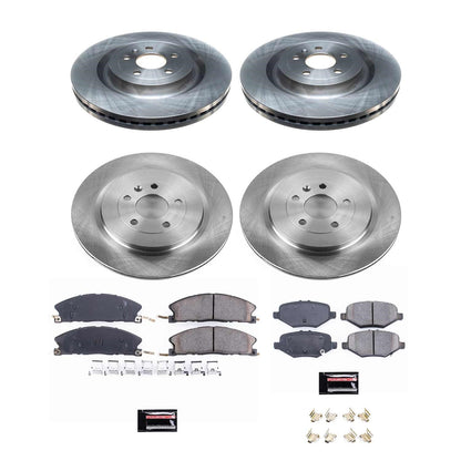 PowerStop 13-19 Ford Explorer Front & Rear Autospecialty Brake Kit (KOE6375)