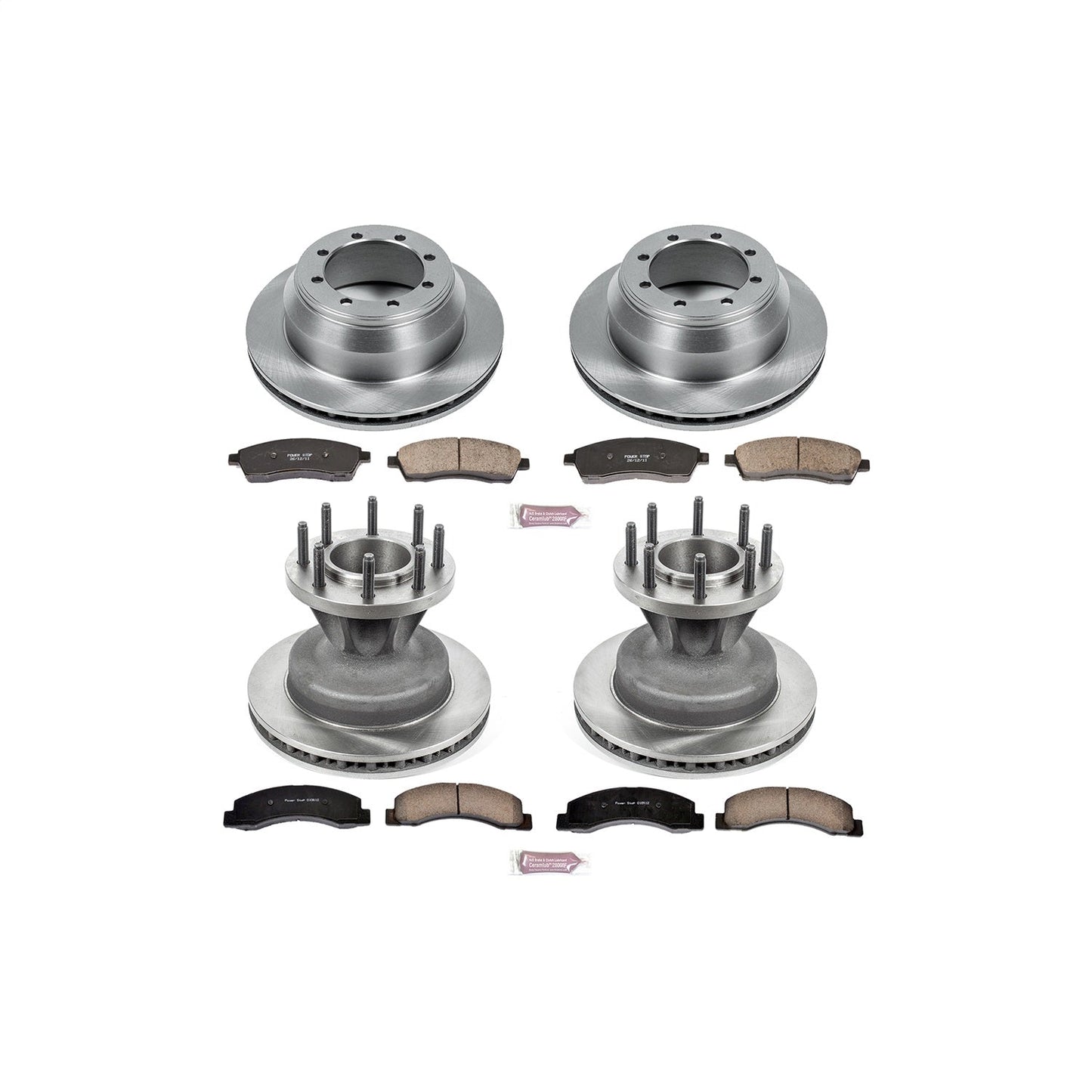 PowerStop 03-04 Ford F-350 Super Duty Front & Rear Autospecialty Brake Kit (KOE6384)