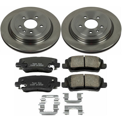 PowerStop 13-15 Cadillac ATS Rear Autospecialty Brake Kit (KOE6385)
