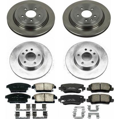 PowerStop 13-15 Cadillac ATS Front & Rear Autospecialty Brake Kit (KOE6387)