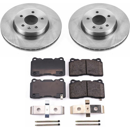 PowerStop 13-18 Cadillac ATS Front Autospecialty Brake Kit (KOE6389)