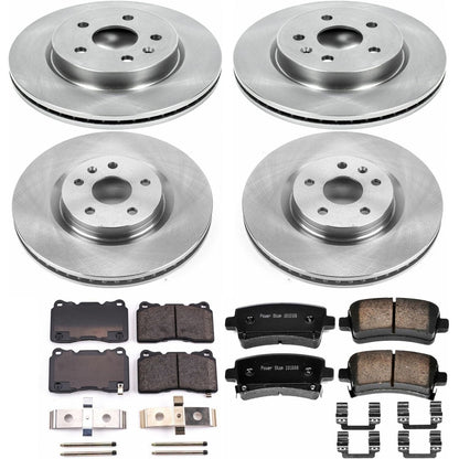 PowerStop 14-17 Buick Regal Front & Rear Autospecialty Brake Kit (KOE6392)